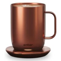 Ember Temperature Control Smart Mug 2, 10 oz, Copper, 1.5-hr Battery Life - App Controlled Heated Coffee Mug