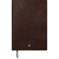 Montblanc Notebook Tobacco Lined #146 Fine Stationery 113590 – Elegant Journal with Leather Binding and Ruled Pages – 1 x (5.9 x 8.2 in.)