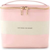 Kate Spade New York Insulated Lunch Tote, Blush Rugby Stripe