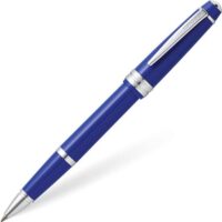 Cross Bailey Light™ Polished Blue Resin w/Polished Chrome Appointments Rollerball Pen