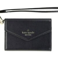 Kate Spade New York Wristlet Case  - Black (Black)