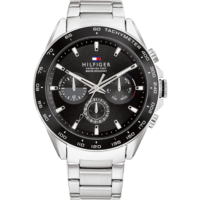 Tommy Hilfiger Men's Quartz Watch with Stainless Steel Bracelet, Silver