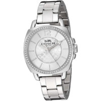 COACH Boyfriend Silver 2 One Size