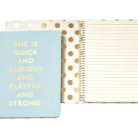 Kate Spade Notebook, Quick & Curious (Blue) (143527)