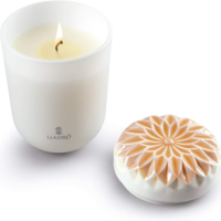 LLADRÓ Echoes of Nature Candle. Gardens of Valencia Scent. Porcelain Candle.