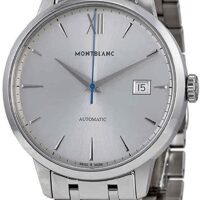 Montblanc Meisterstuck Heritage Automatic Silver Dial Stainless Steel